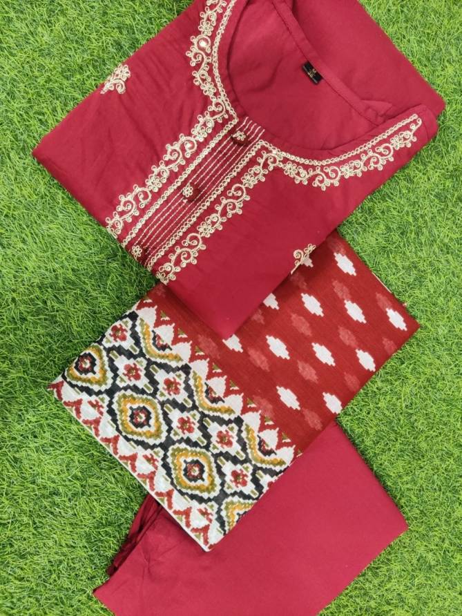 Kalaai Fashion Cotton Printed Wholesale Kurti With Bottom Dupatta Manufacturers
